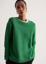 Load image into Gallery viewer, Seasalt Makers ribbed jumper Pea Pod
