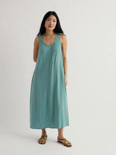 Load image into Gallery viewer, Seasalt Hlleborine crinkle dress Sardine
