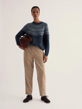 Load image into Gallery viewer, Seasalt Port Kinnis merino jumper Shingle Bay Maritime Mix
