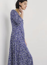 Load image into Gallery viewer, Seasalt 3/4Secret Cove dress Harbour Floral Washed Marine
