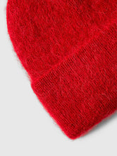 Load image into Gallery viewer, Selected Femme Fiona Alpaca Beanie Equestrian Red
