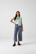 Load image into Gallery viewer, seventy + mochi Louis pant in Washed Denim
