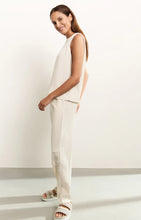Load image into Gallery viewer, YAYA sleeveless woven top with round neckline

