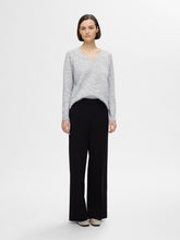 Load image into Gallery viewer, Selected femme Tara wide leg pant Black
