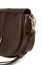 Load image into Gallery viewer, YAYA Cresent curved shoulder bag Chocolate
