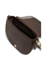 Load image into Gallery viewer, YAYA Cresent curved shoulder bag Chocolate

