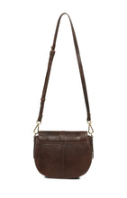 Load image into Gallery viewer, YAYA Cresent curved shoulder bag Chocolate
