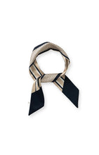 Load image into Gallery viewer, YAYA Reverse pint small scarf Navy Blazer Design - CW CW 
