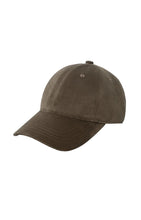 Load image into Gallery viewer, YAYA Suedine cap with adjustable strap Brown
