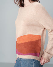 Load image into Gallery viewer, Grace &amp; Mila Nady intarsia design knit Beige
