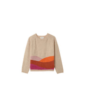 Load image into Gallery viewer, Grace &amp; Mila Nady intarsia design knit Beige
