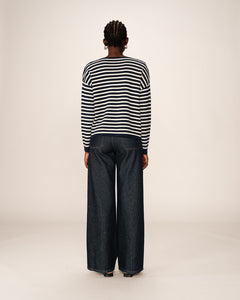 Grace & Mila Pachamama striped sweater Marine