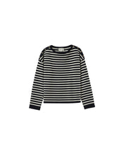 Load image into Gallery viewer, Grace &amp; Mila Pachamama striped sweater Marine
