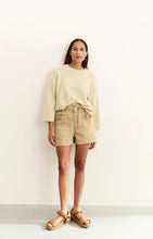 Load image into Gallery viewer, YAYA Mixed texture sweater Summer Sand
