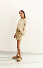 Load image into Gallery viewer, YAYA Mixed texture sweater Summer Sand
