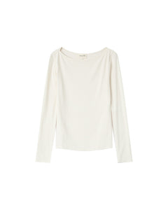 Grace & Mila Stanley boat neck top Ivory