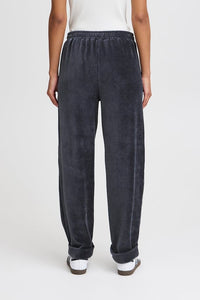 Ichi Mary soft corduroy trousers Total Eclipse