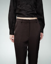 Load image into Gallery viewer, Grace &amp; Mila Oslo satin trousers Noir
