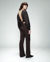 Load image into Gallery viewer, Grace &amp; Mila Oslo satin trousers Noir
