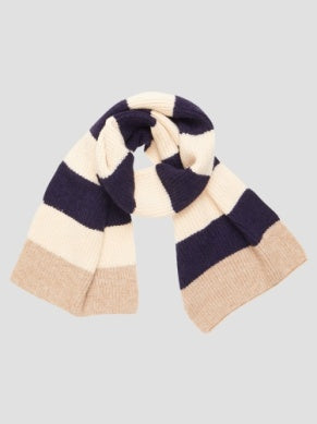 Great Plains Tri colour knit scarf Multi