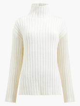 Load image into Gallery viewer, Great Plains Mock neck rib knit Milk

