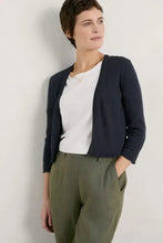 Load image into Gallery viewer, Seasalt Vanessa cropped cardigan Maritime
