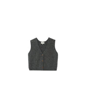 Load image into Gallery viewer, Grace &amp; Mila Nars knitted waistcoat Anthracite
