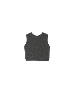 Grace & Mila Nars knitted waistcoat Anthracite