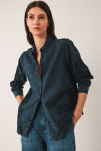 Load image into Gallery viewer, Indi &amp; Cold Embroidered jersey shirt Marino
