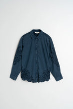 Load image into Gallery viewer, Indi &amp; Cold Embroidered jersey shirt Marino
