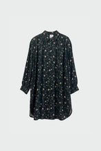 Load image into Gallery viewer, Indi &amp; Cold Floral print shirt dress Marino
