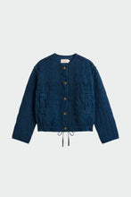 Load image into Gallery viewer, Indi &amp; cold Quilted cotton jacket Indigo Blue

