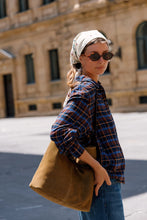 Load image into Gallery viewer, Indi &amp; Cold Checkered colour woven shirt Chocolate Blue
