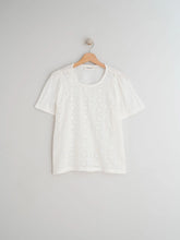 Load image into Gallery viewer, Indi &amp; Cold Embroidered cut work top White
