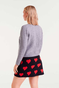 Compañia Fantastica Multi colour button cardigan Grey