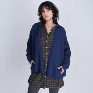 Bibico Eve coat cardigan Marine