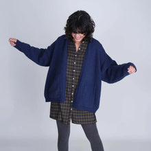 Load image into Gallery viewer, Bibico Eve coat cardigan Marine
