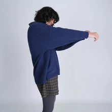 Load image into Gallery viewer, Bibico Eve coat cardigan Marine
