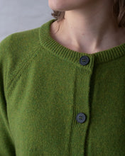 Load image into Gallery viewer, Bibico Lottie merino wool cardigan Moss Green

