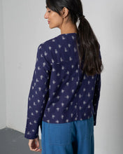 Load image into Gallery viewer, Bibico June Utility jacket Ikat Navy - CW CW 

