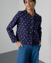 Load image into Gallery viewer, Bibico June Utility jacket Ikat Navy - CW CW 
