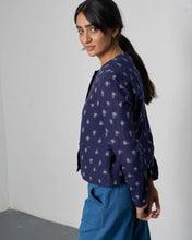 Load image into Gallery viewer, Bibico June Utility jacket Ikat Navy - CW CW 
