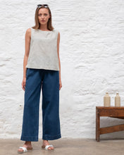 Load image into Gallery viewer, Bibico Orla wide leg trouser Denim
