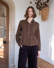 Load image into Gallery viewer, Bibico Hanna bib shirt Flannel Check
