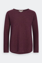 Load image into Gallery viewer, Seasalt Fruity wool relaxed fit jumper in Merlot
