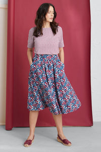 Seasalt Forsythia skirt in Samson flower charm - CW CW 