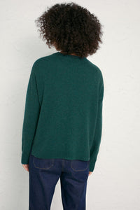 seasalt Shillings grown on neck loose fit jumper in Thicket
