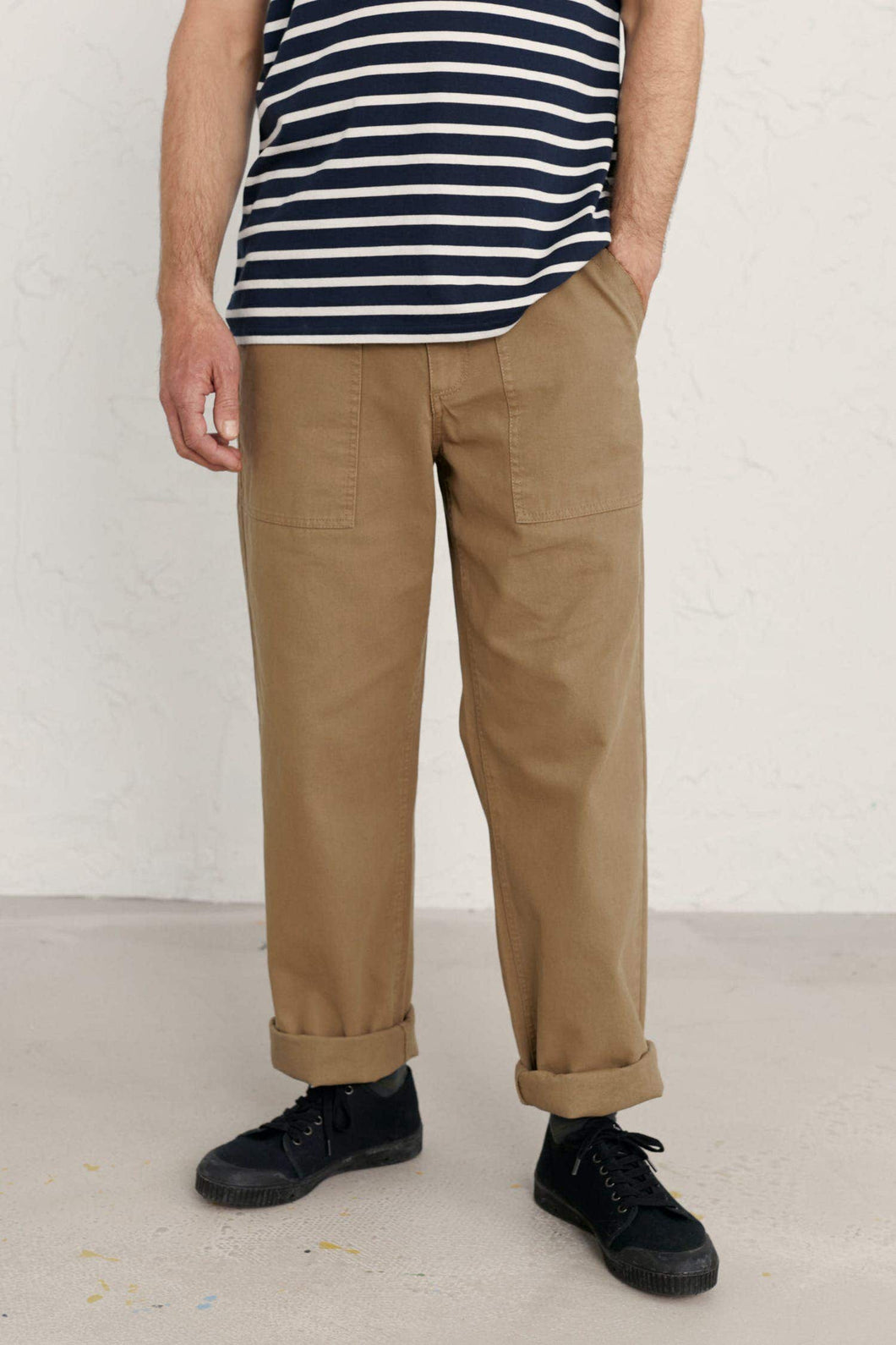Seasalt Men's Journeyman trousers in Canvas