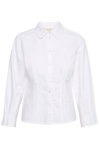 Part Two Rua cotton fitted shirt Bright White
