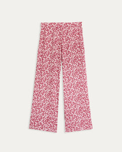 Yerse Flowy print trousers Pink flowers